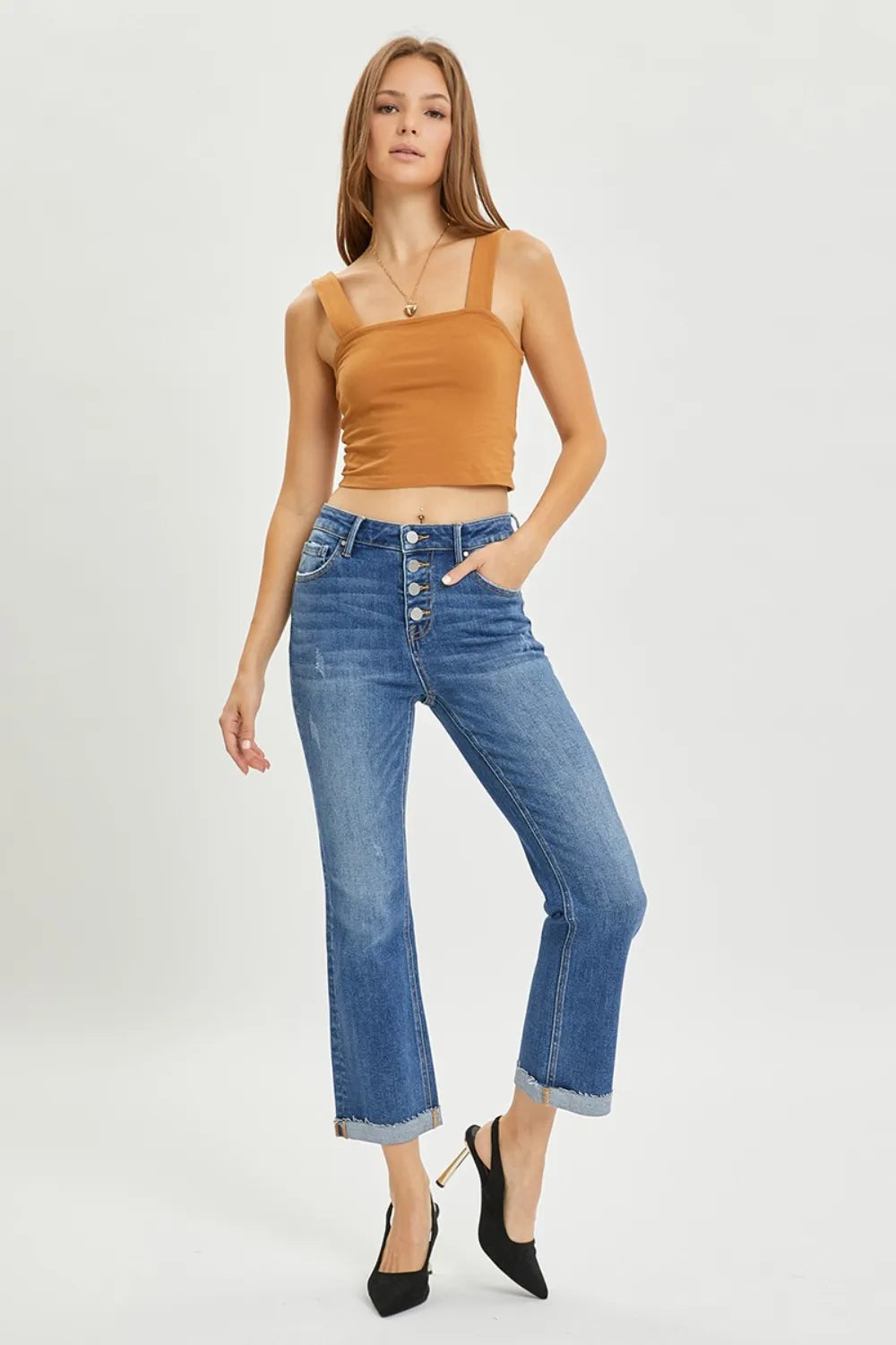 Full length RISEN bootcut jeans