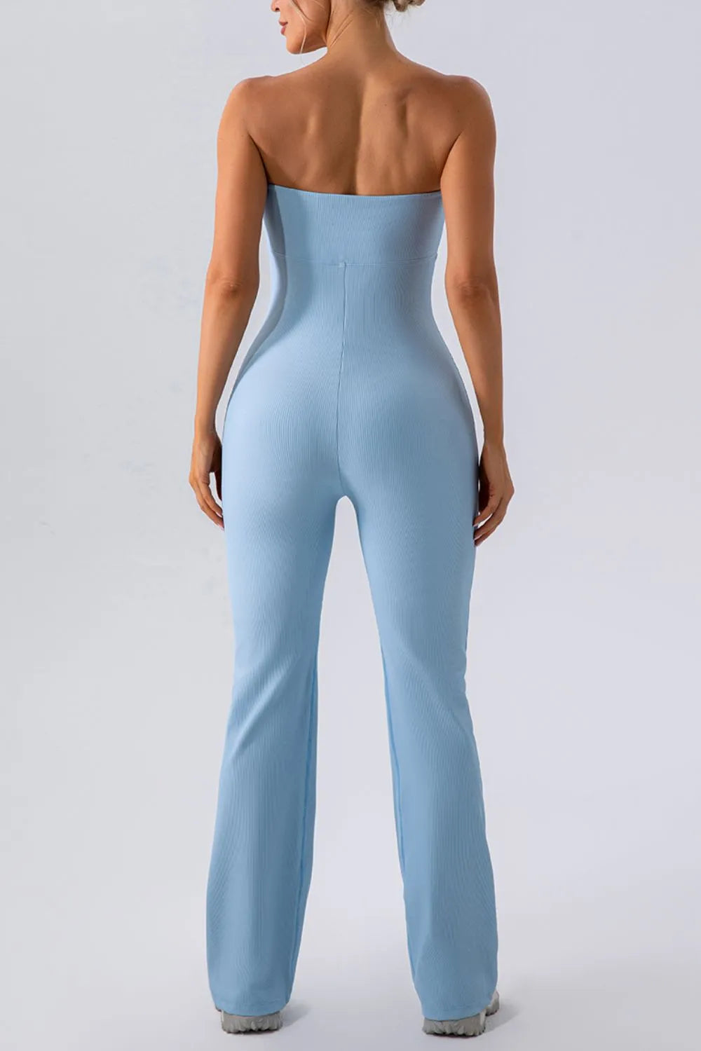Sleeveless Straight Active Jumpsuit back view