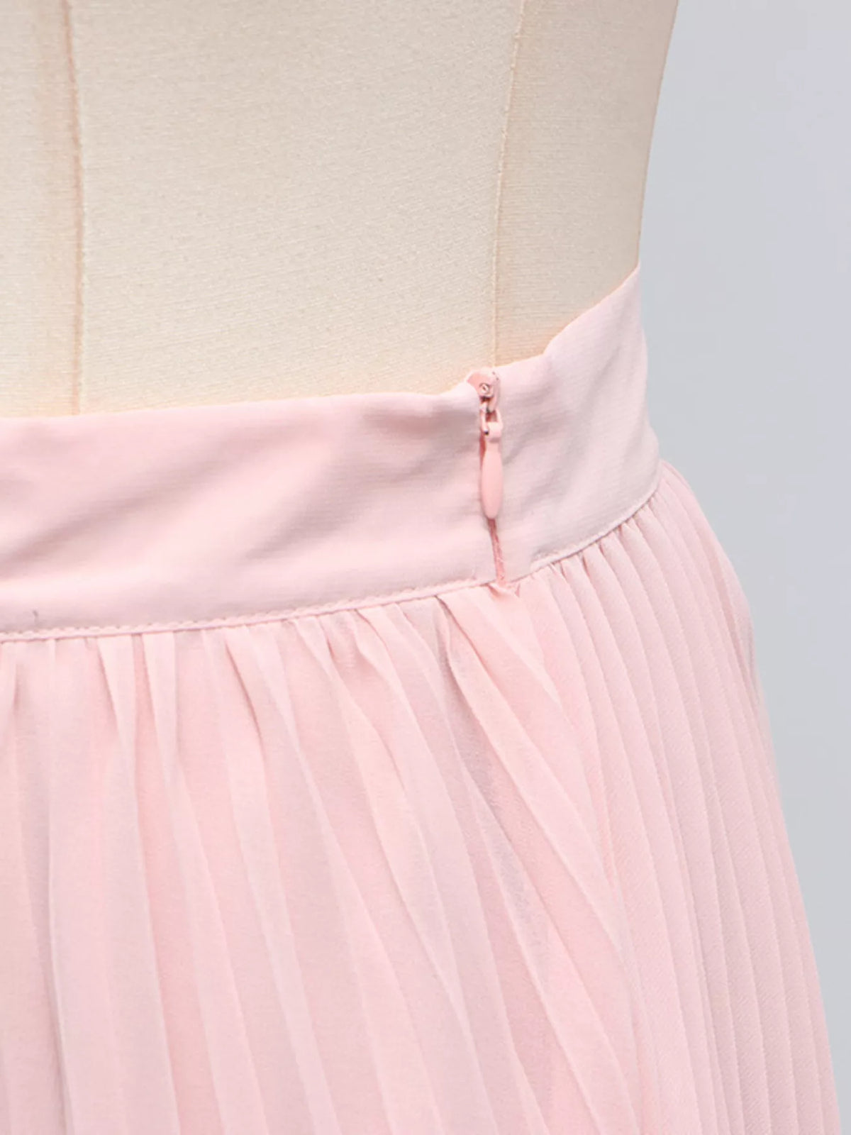 Frill Lapel Collar Top and Pleated Skirt Set, view 20