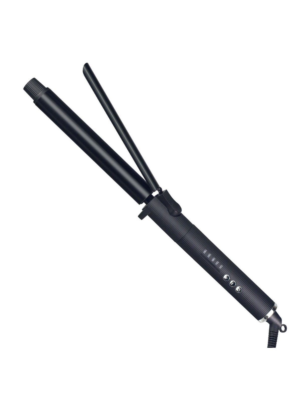 Curling iron styling different curl types