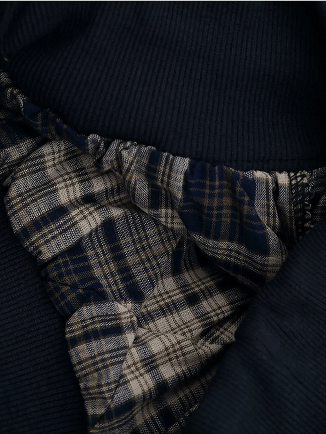 Drawstring Plaid Skort - Fashorio