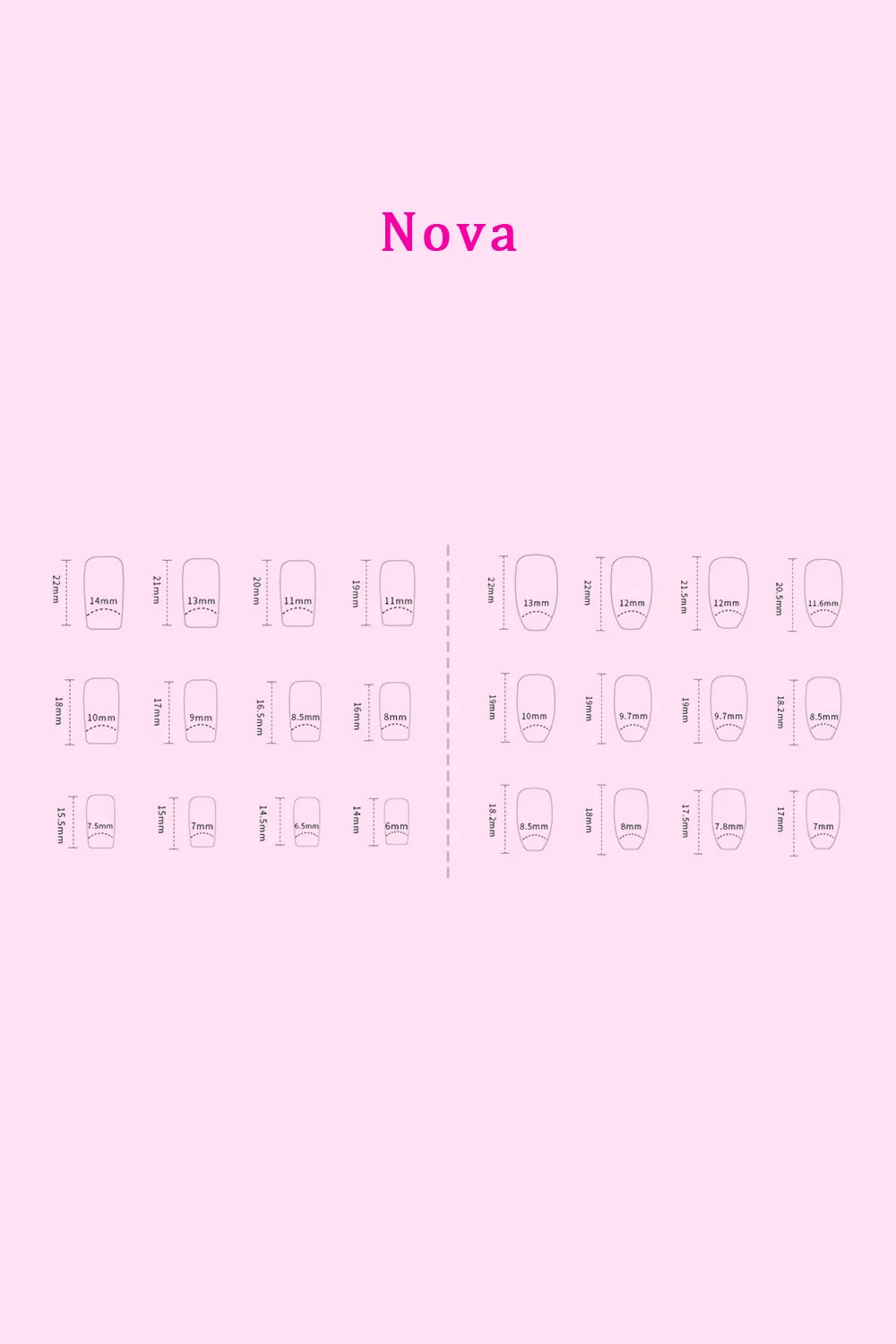 Press on nails worn on hand