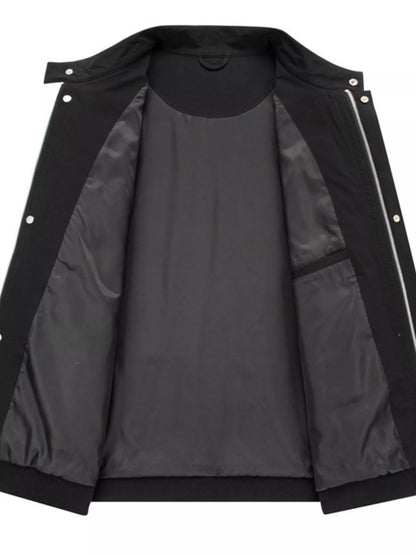 Men's Plus Size Zip Up Long Sleeve Jacket - Fashorio