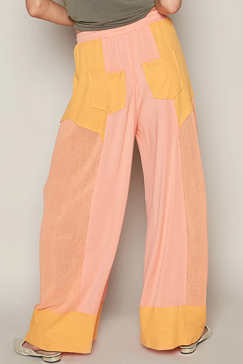 POL Drawstring Wide Leg Pants - Fashorio
