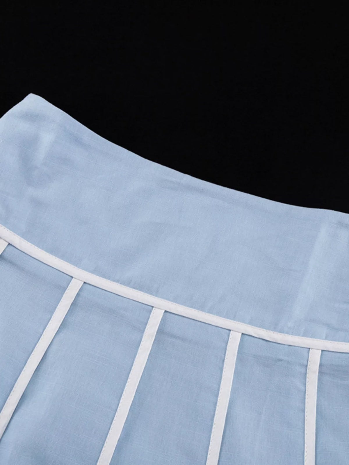 Halter skirt set angle view