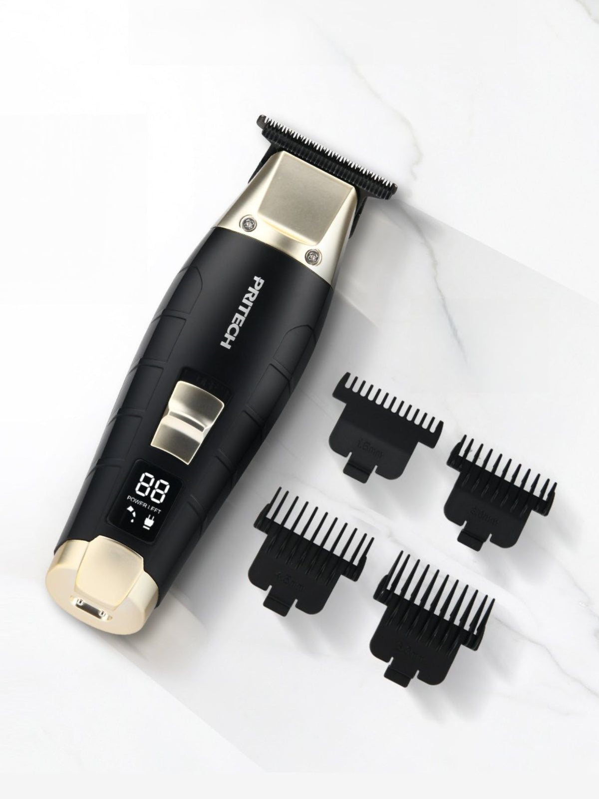 Cordless hair clipper front view