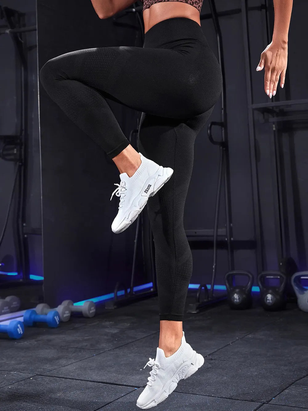 High Waist Active Leggings - Fashorio