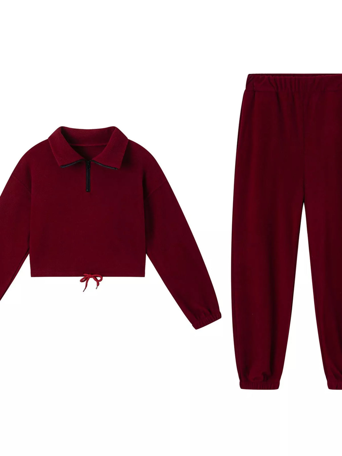 Coordinated athleisure set color variant
