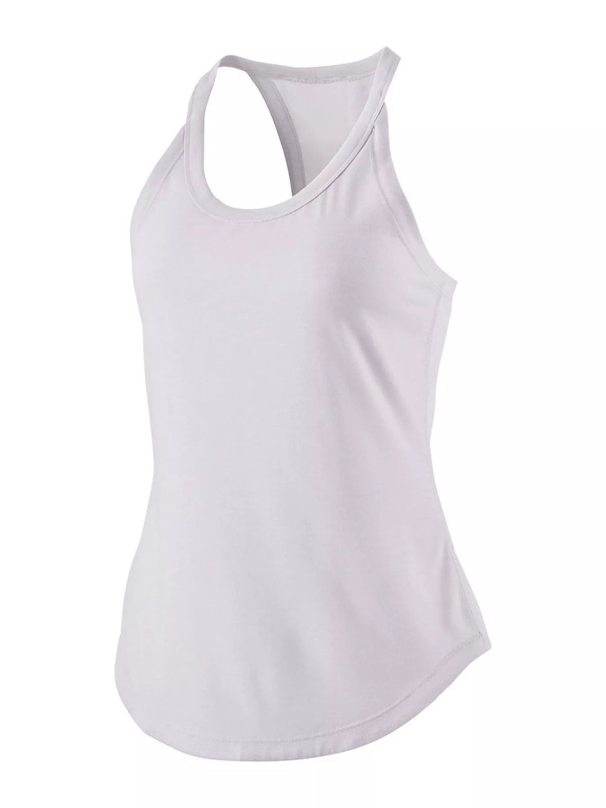 Back view of the sleeveless active tank