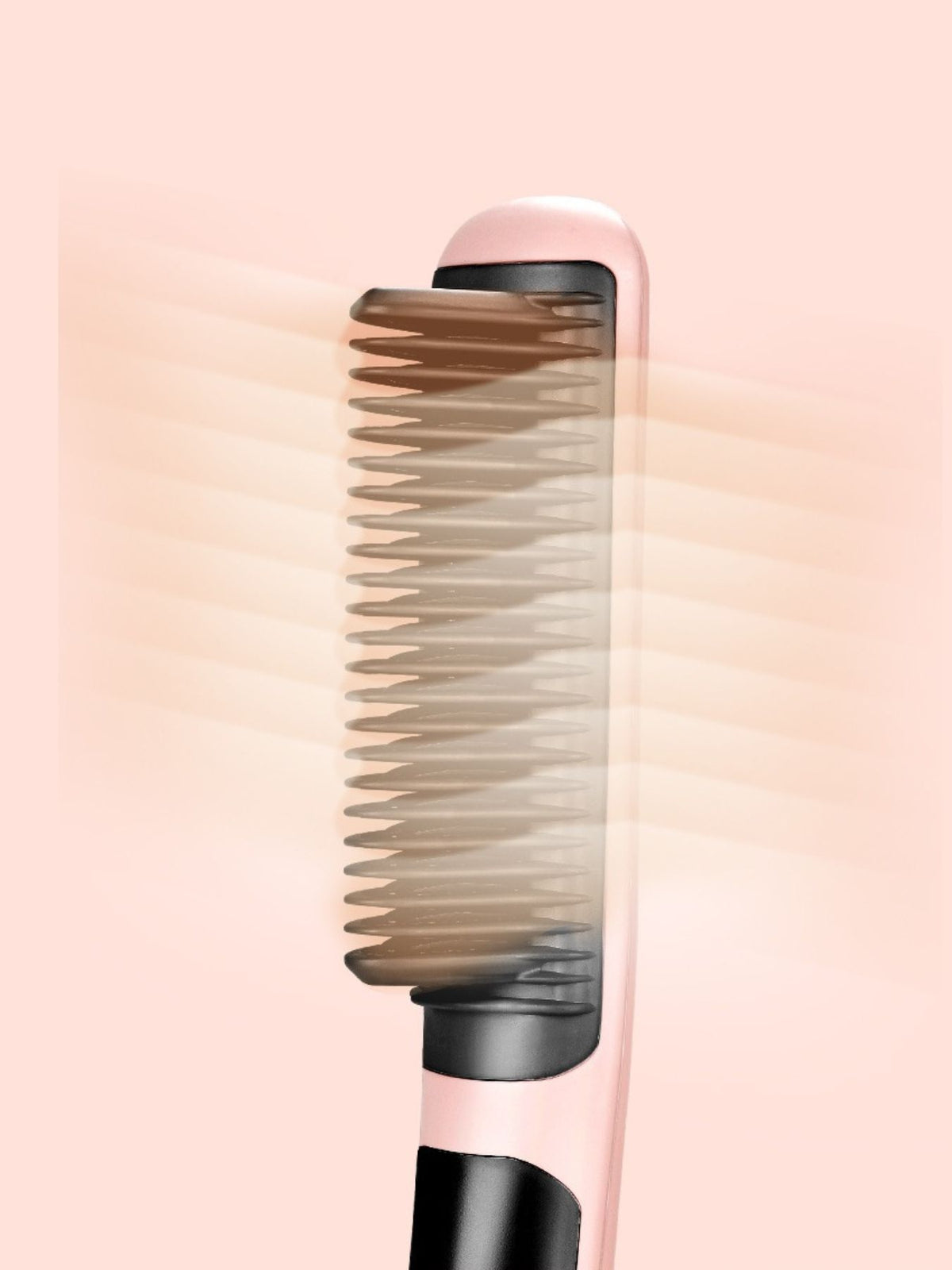 Straightening comb power button