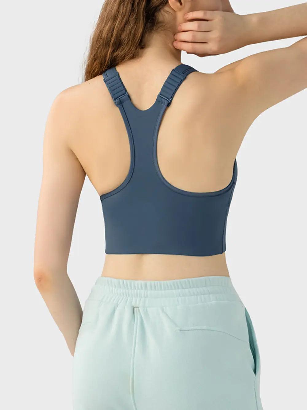 Millennia Wide Strap Sport Bra - Fashorio