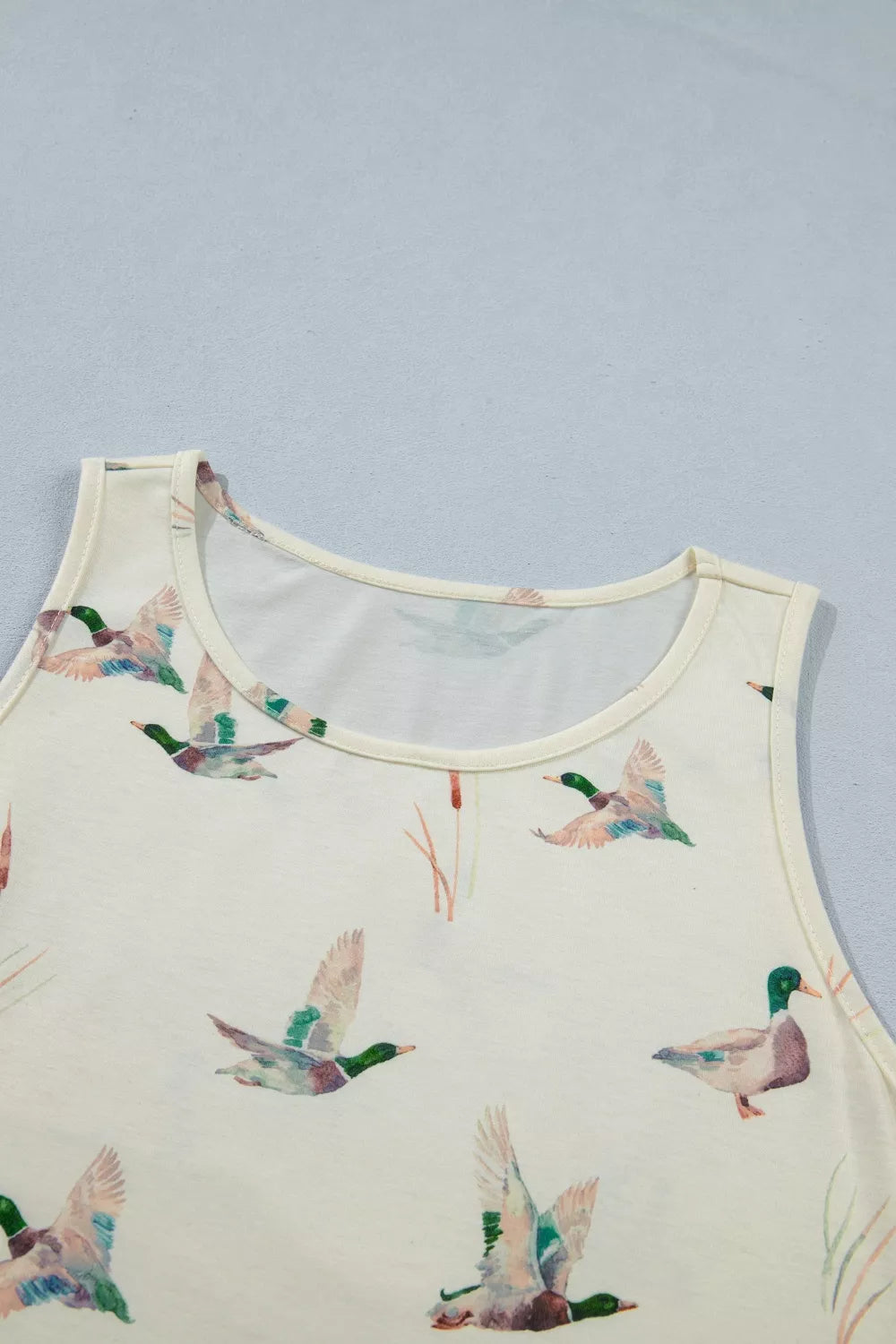 Back view of the tank top
