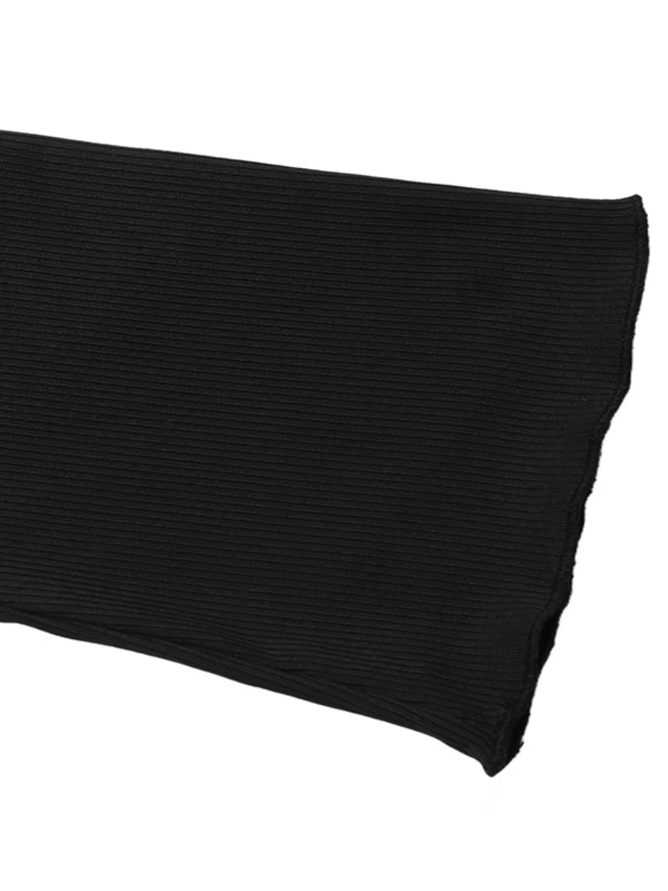 Flower Round Neck Long Sleeve Bodysuit - Fashorio