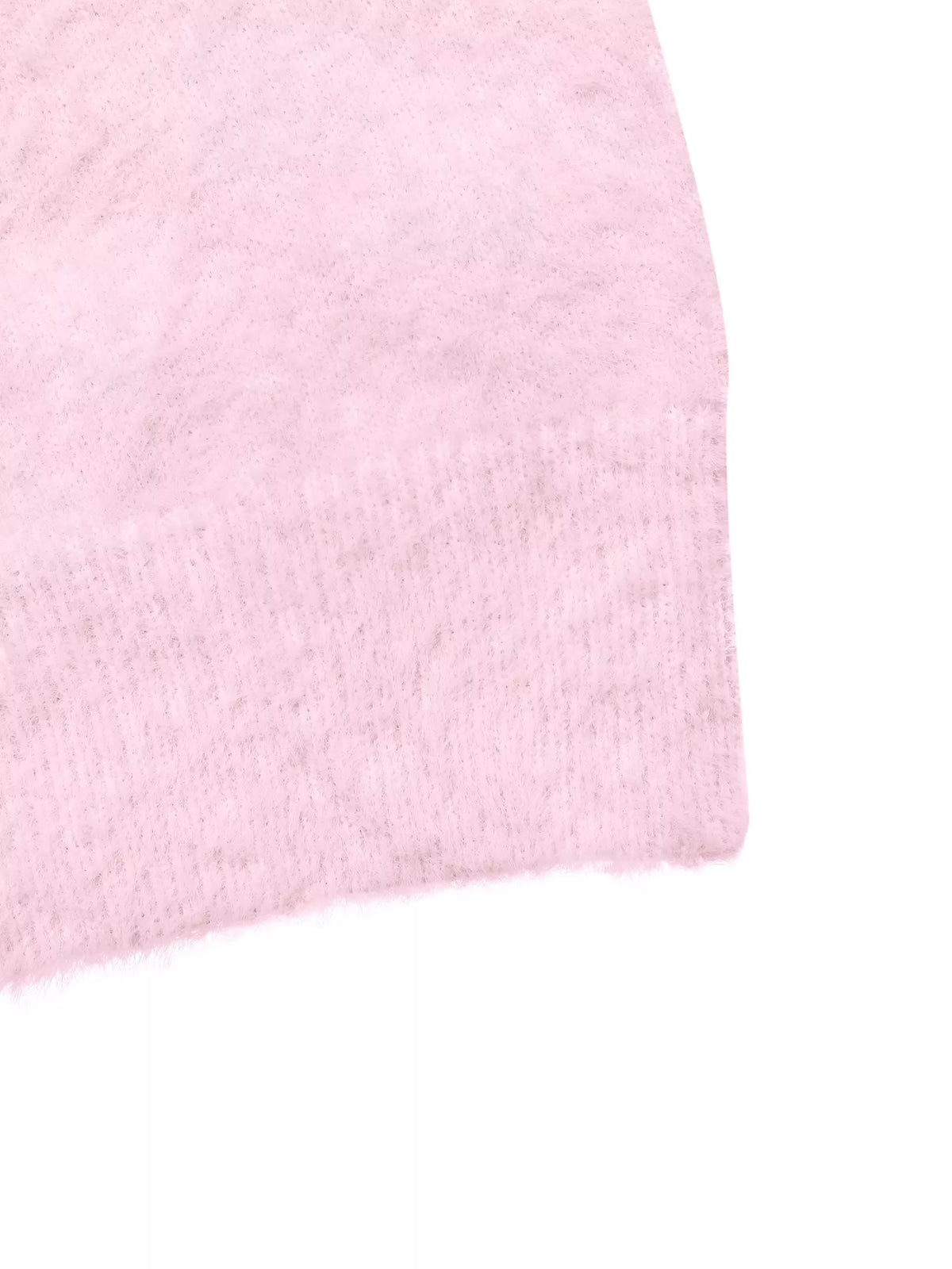 Fluffy Soft Knit Long Sleeve Sweater, view 12