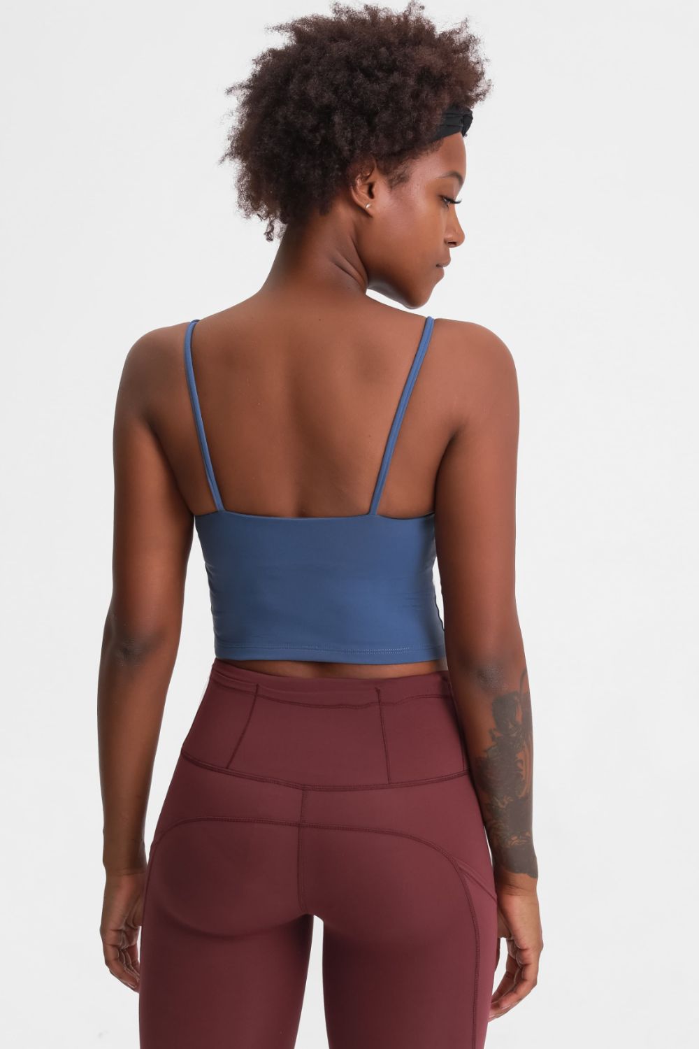 Millennia Feel Like Skin Scoop Neck Sports Cami - Fashorio