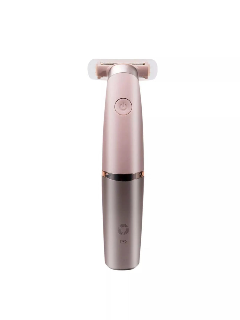 Painless pink electric epilator for women
