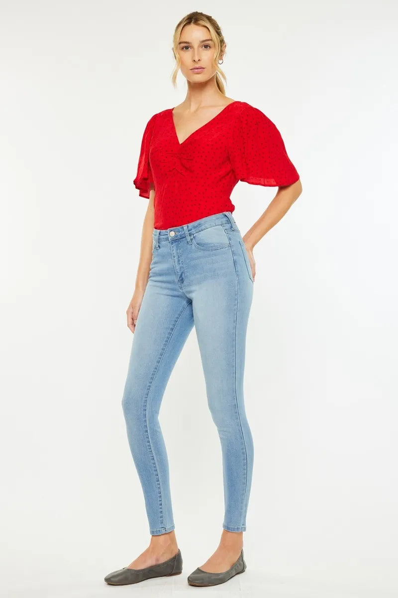 Kancan High Rise Super Skinny Jeans - Fashorio