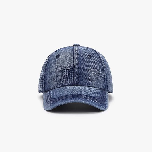 Adjustable Cotton Baseball Cap Medium One Size - Fashorio
