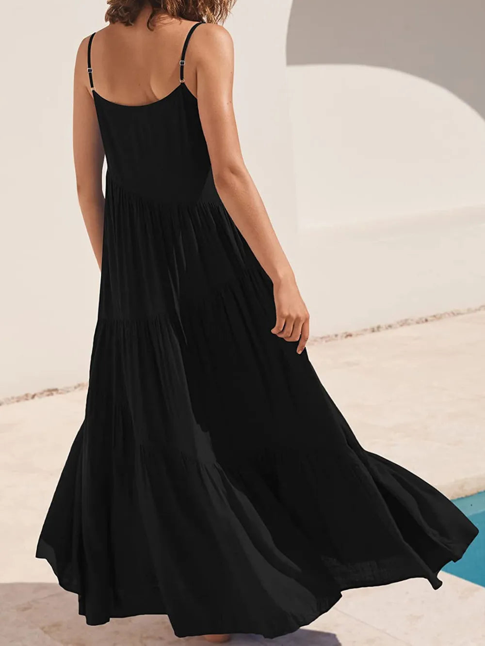Ruched maxi dress alternate color