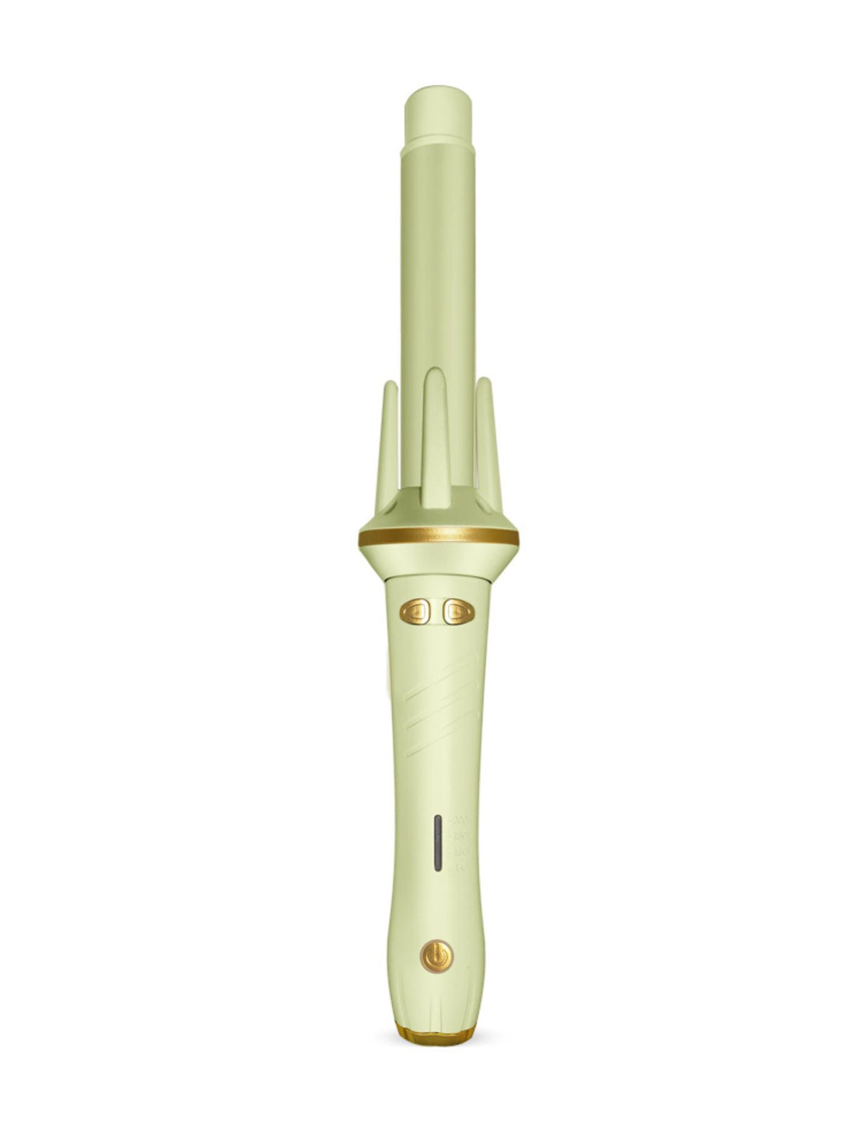 Adjustable curling iron packaged