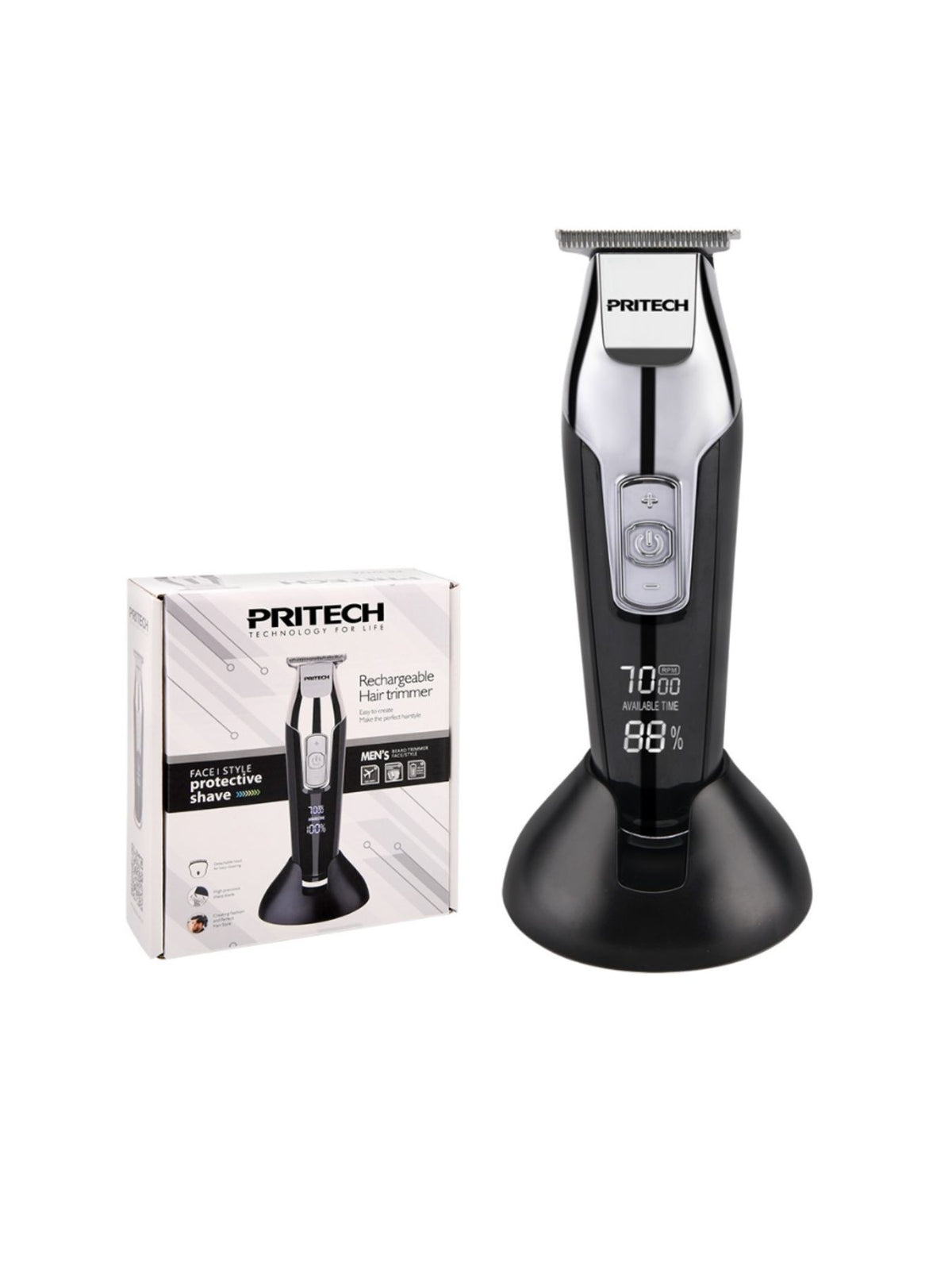 Hair clipper packaging contents