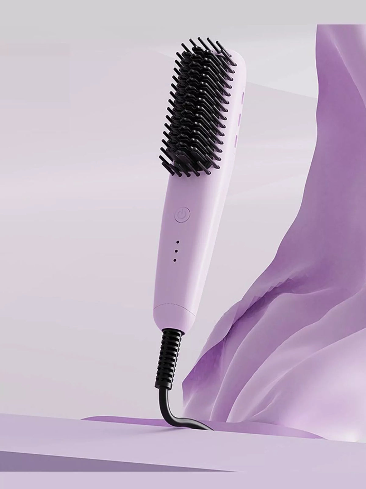 Straightening comb heat plate detail