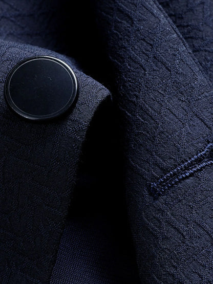 Men's Button Up Long Sleeve Blazer - Fashorio