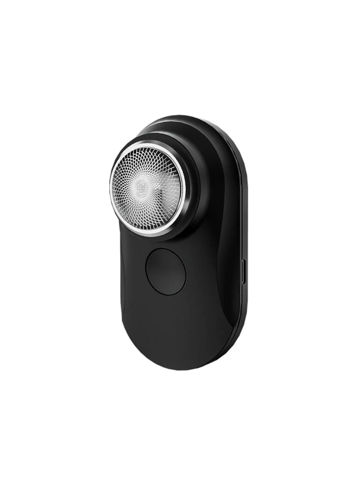 Electric shaver in use