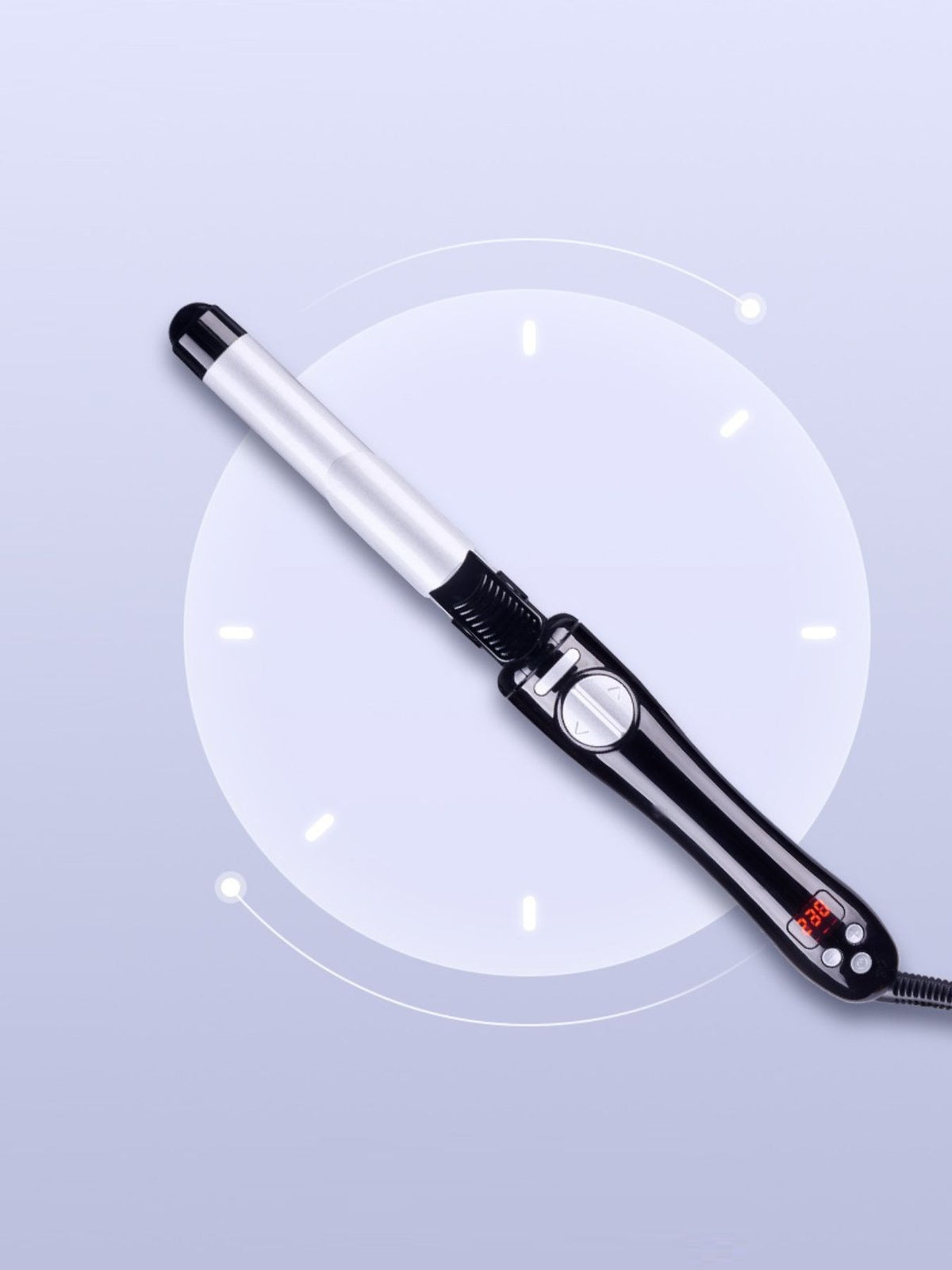 White curling iron