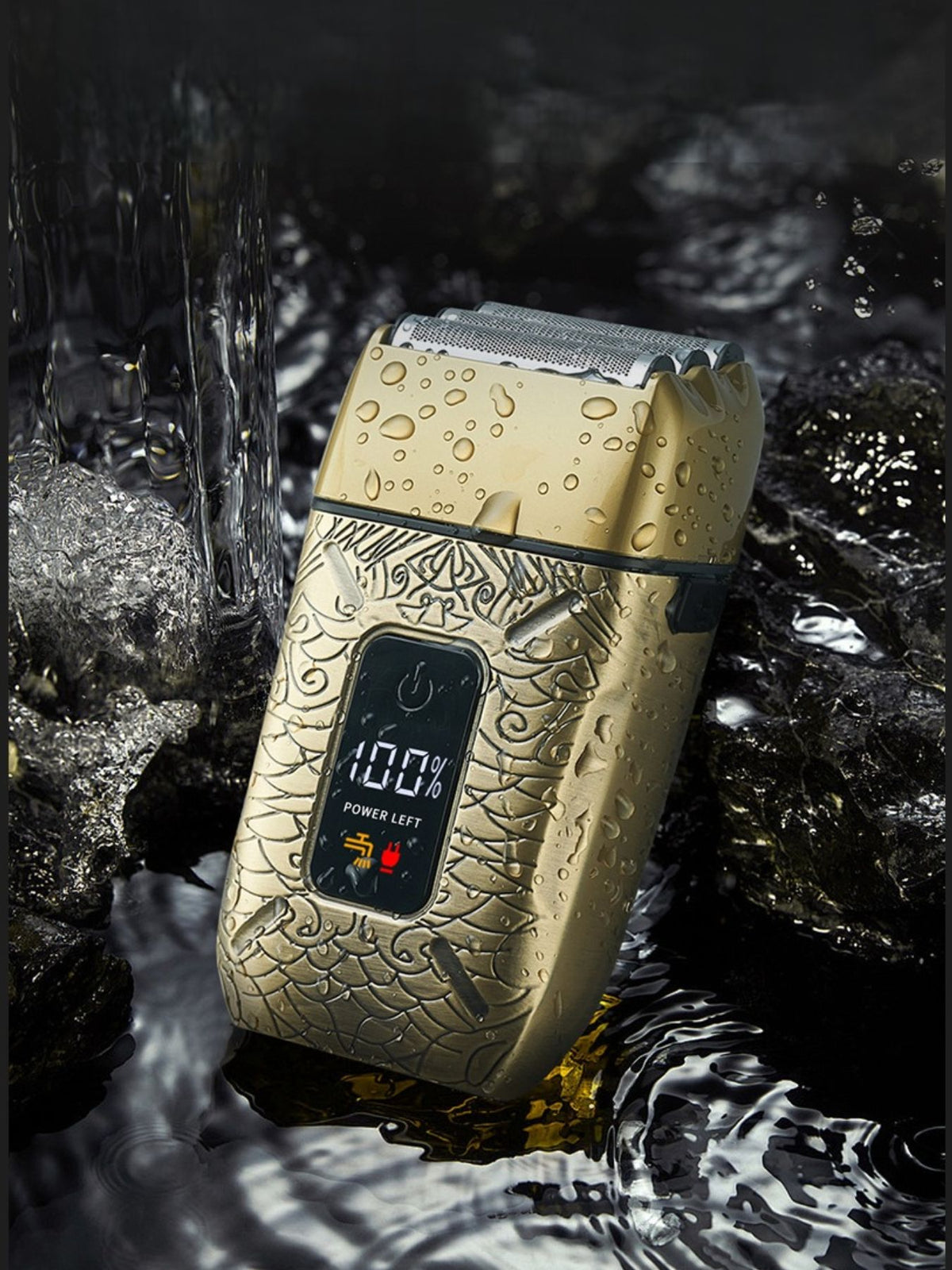 Brass waterproof electric shaver