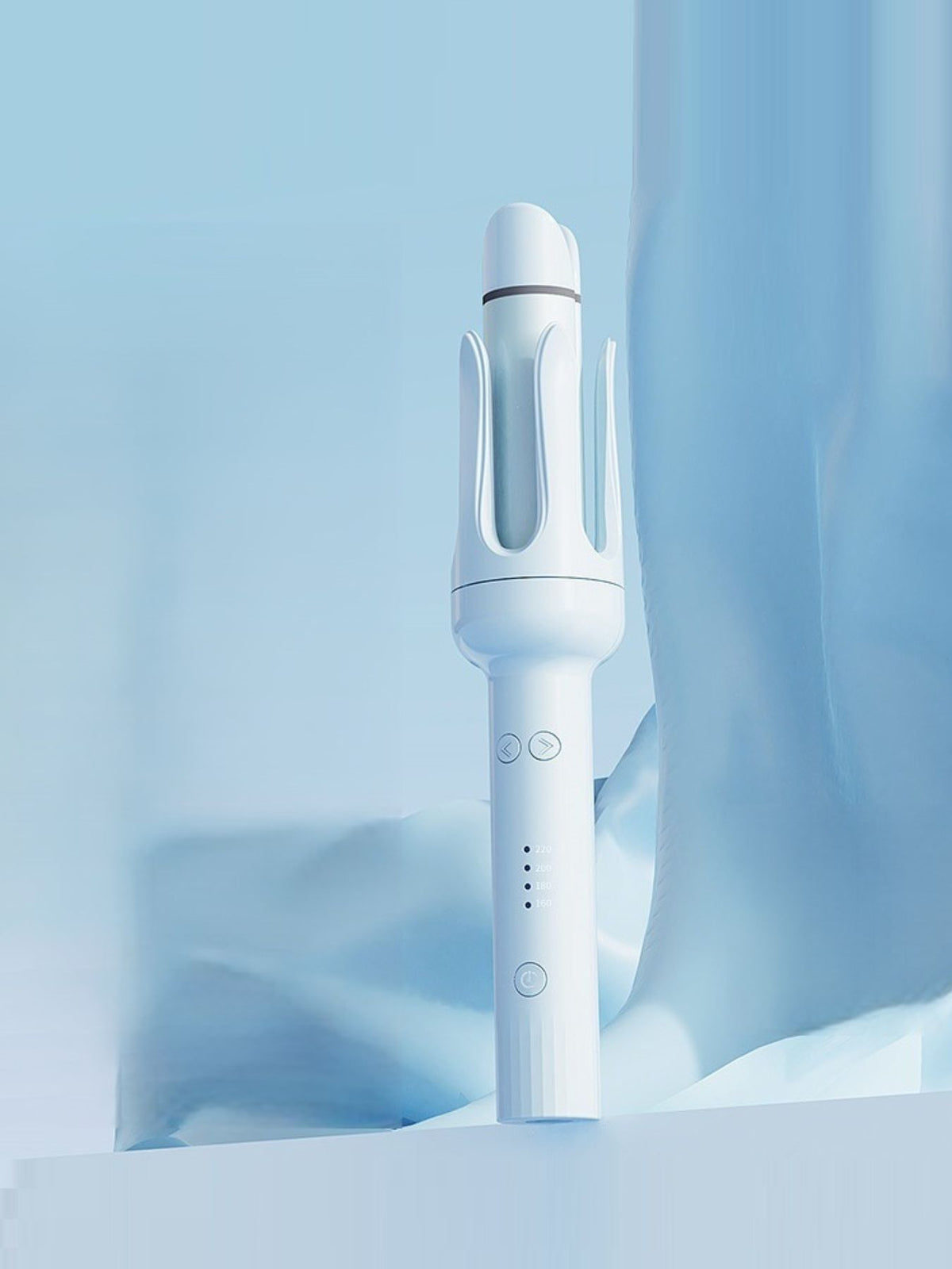 Curling iron side profile