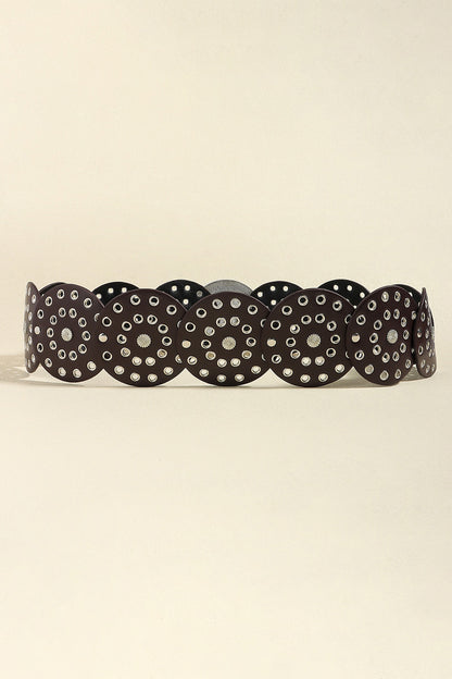 Vintage PU Leather Wide Belt - Fashorio