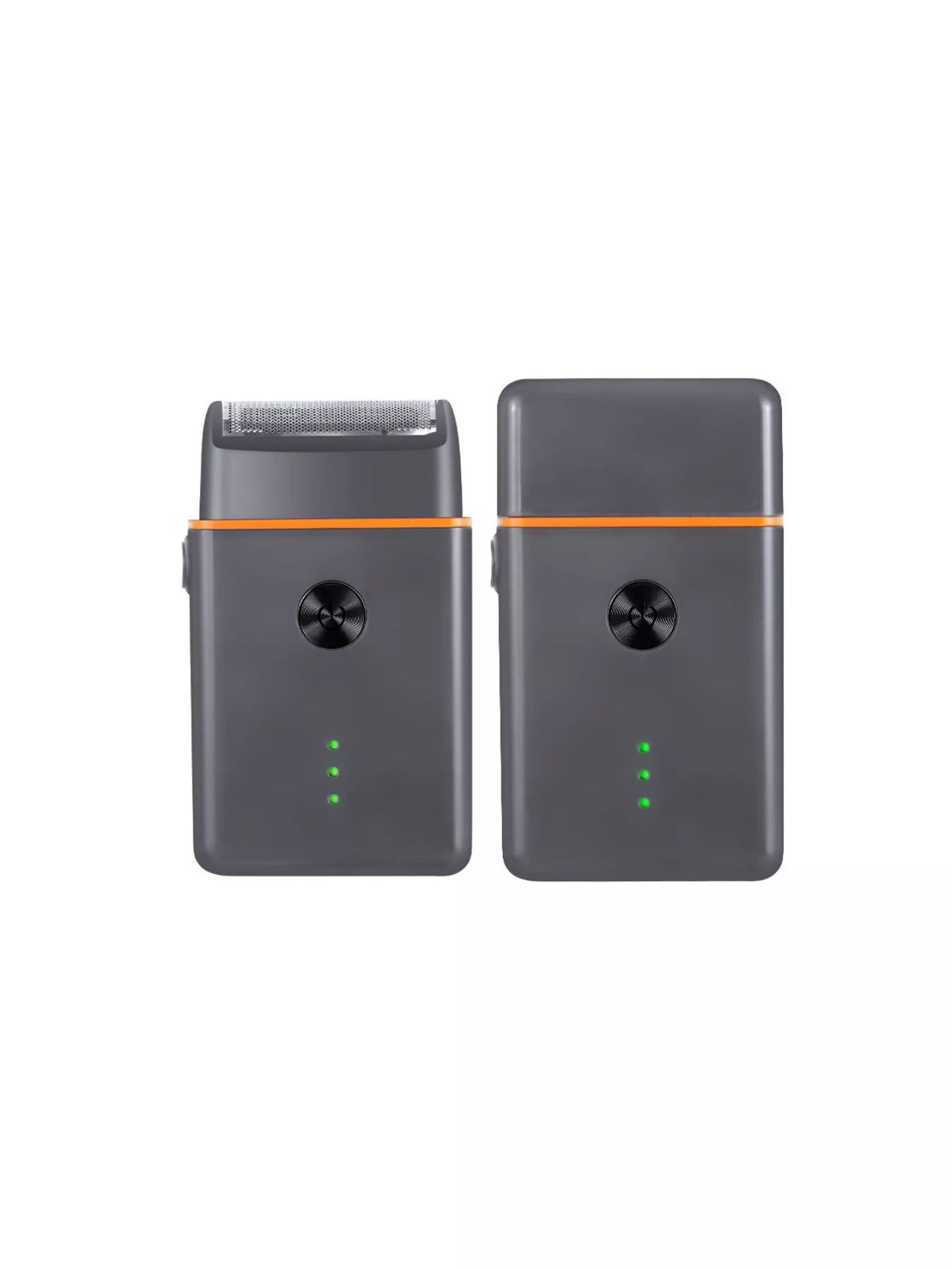 Mini shaver gray silver edge