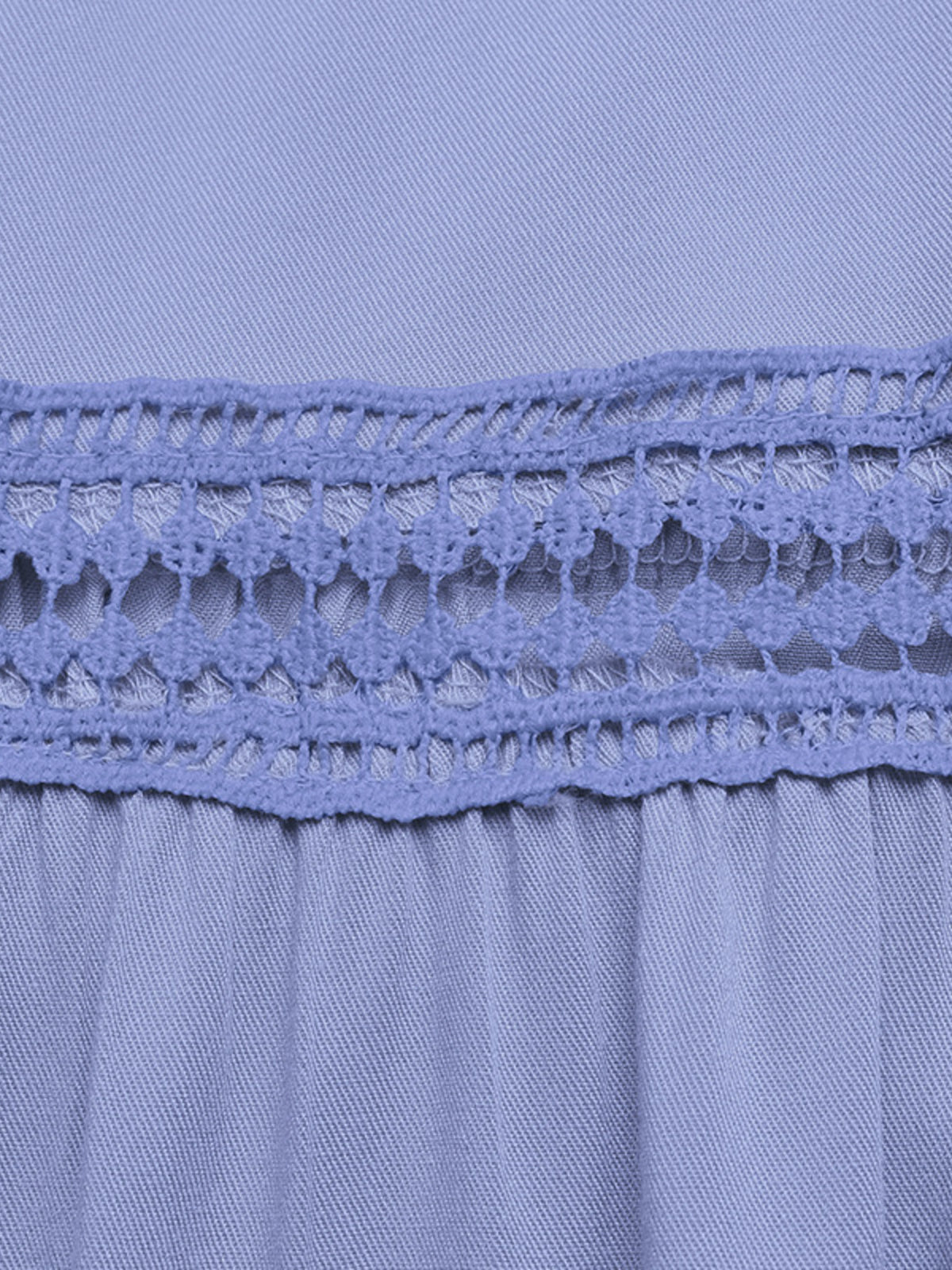 Maxi dress shown in movement with the tiers flowing