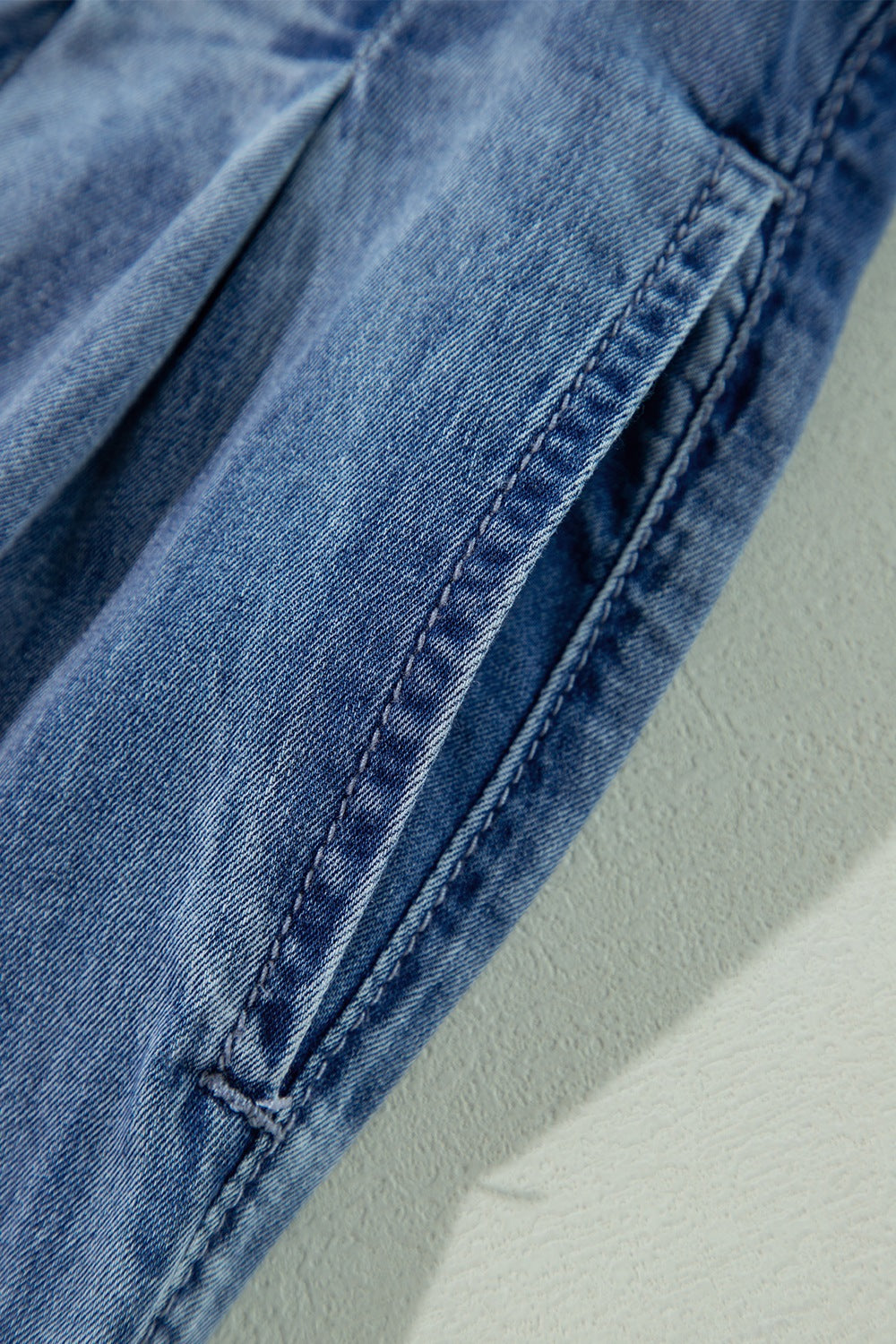 Classic High Waisted Wide Leg Jeans, view 7