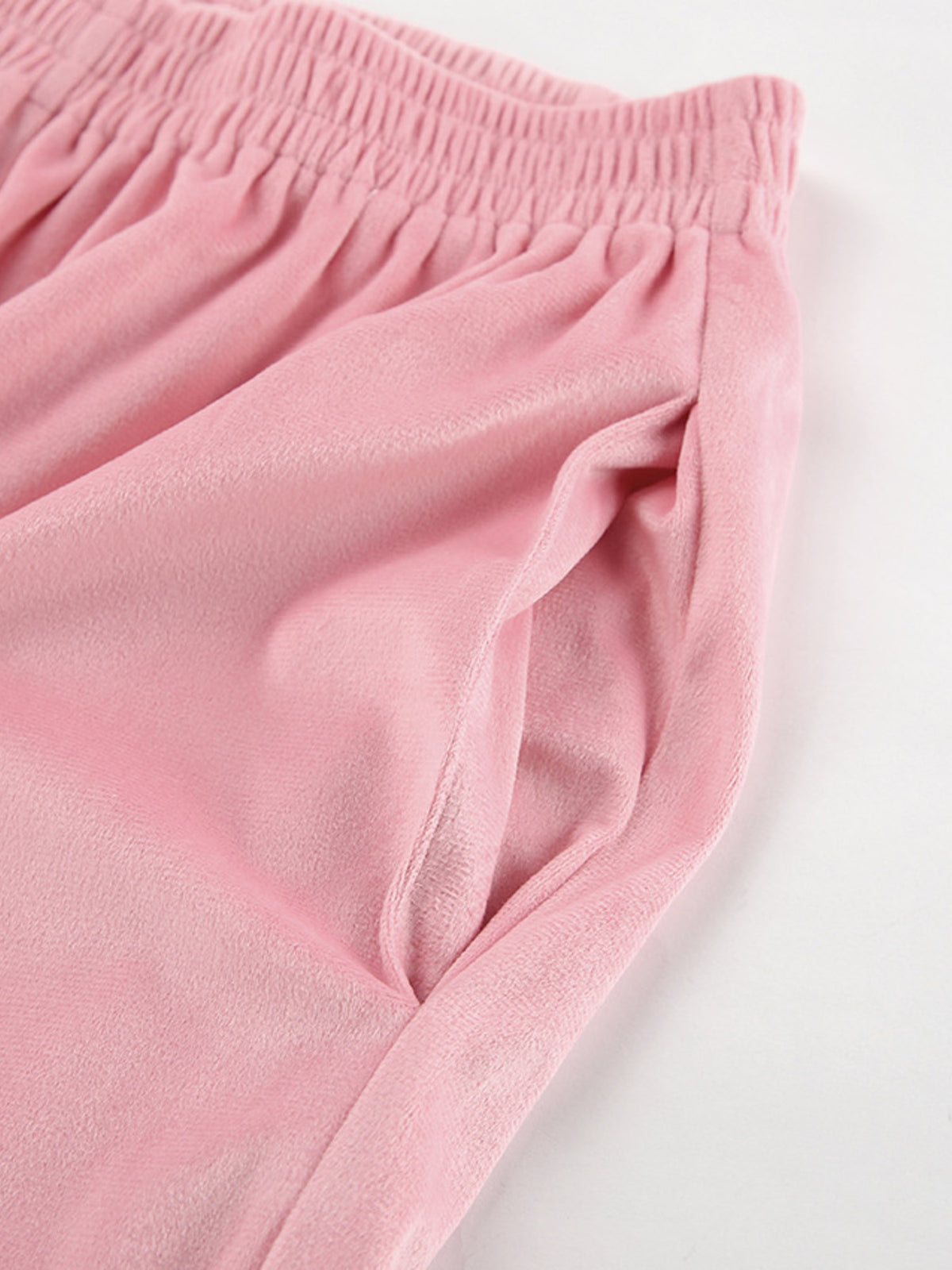 Quarter zip pants set detail view