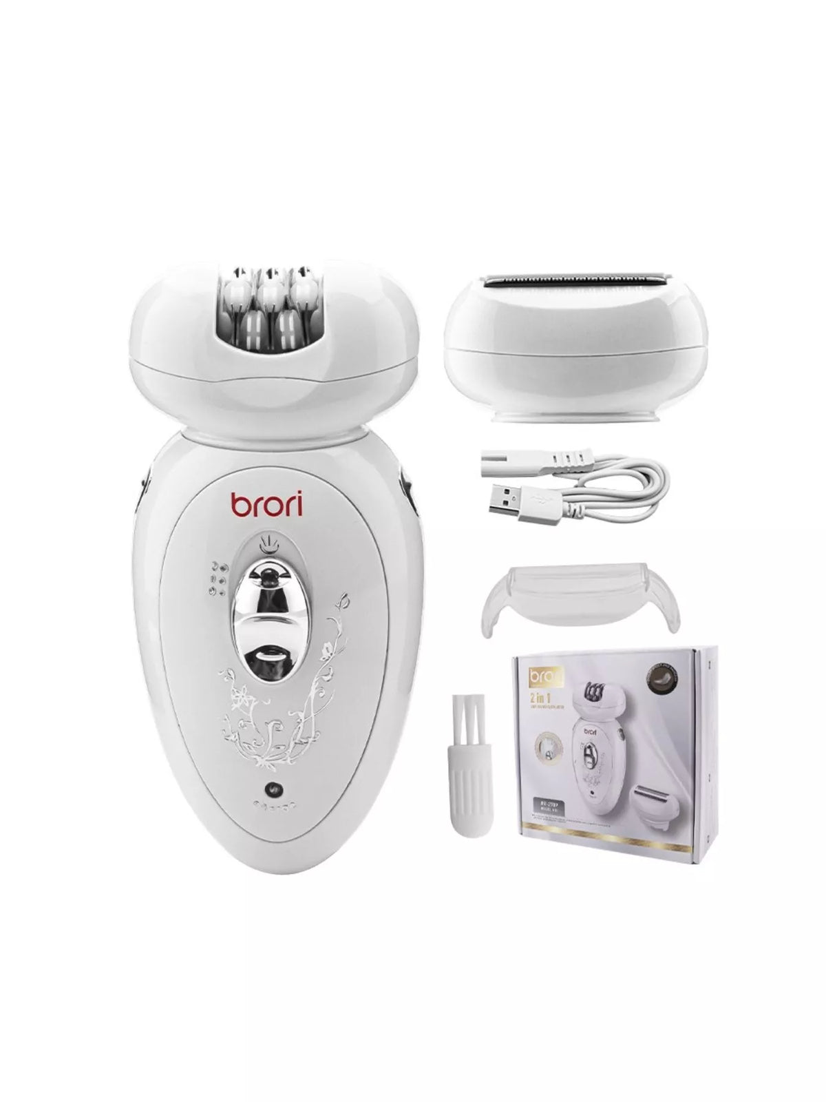 Epilator head close up