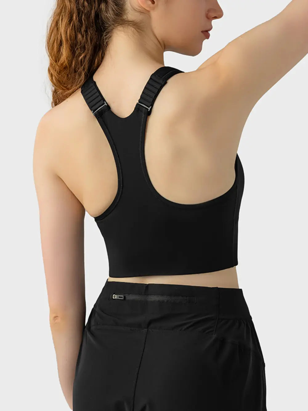 Millennia Wide Strap Sport Bra - Fashorio