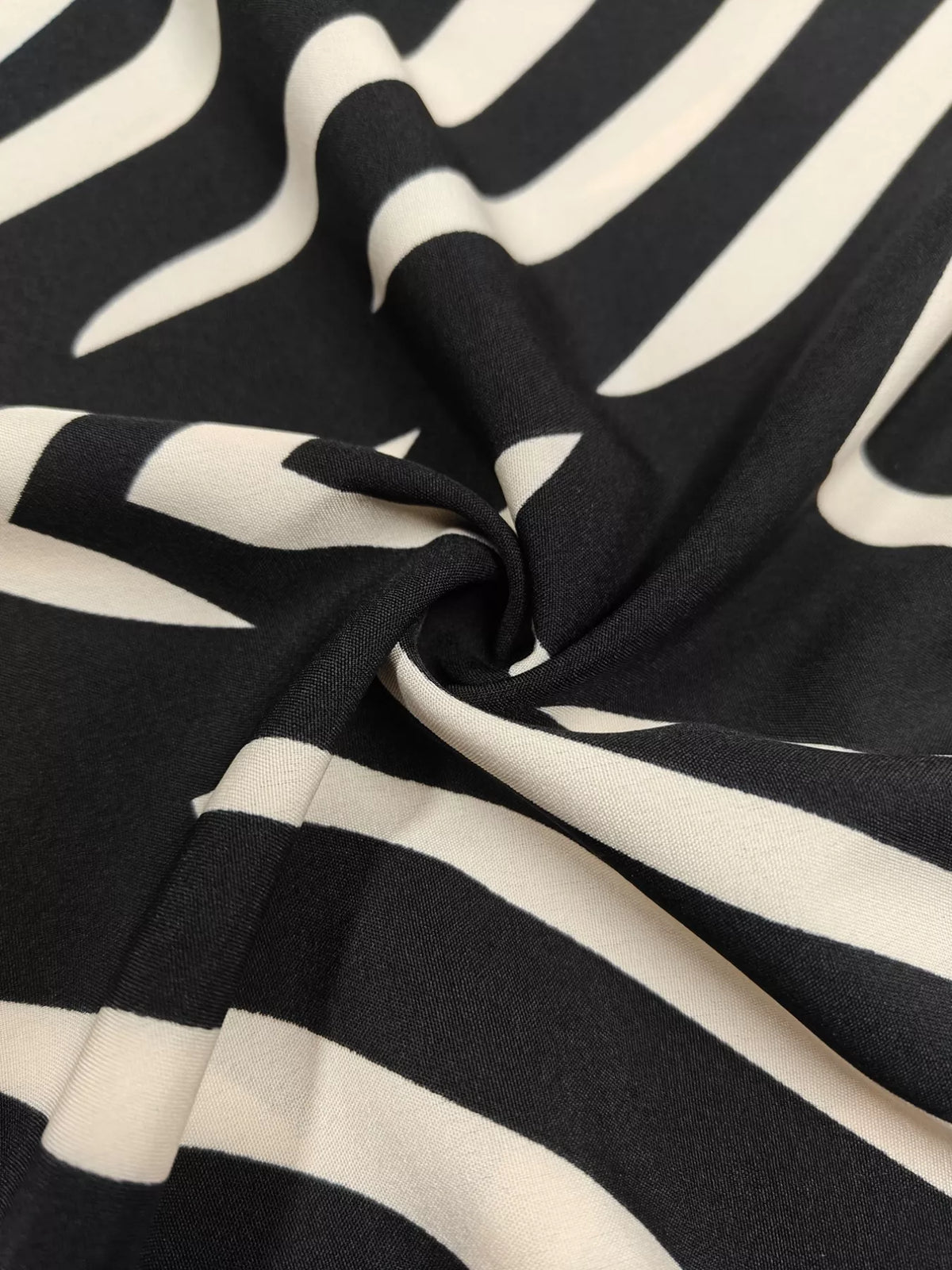 Chevron print wrap maxi dress full length view