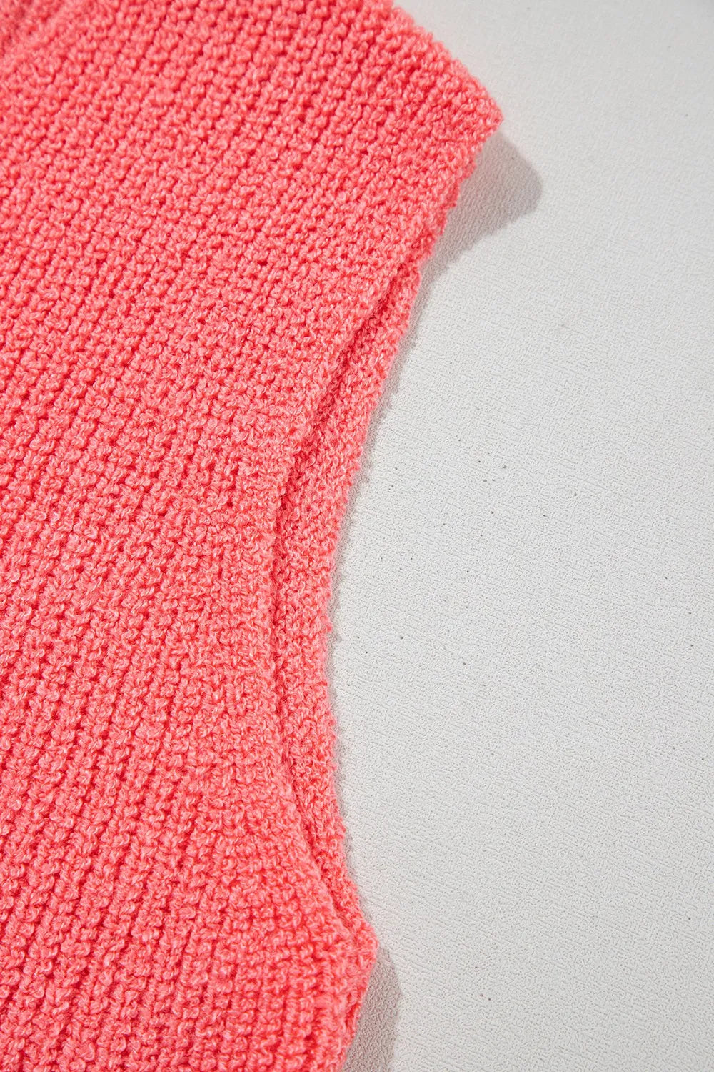 Double Tie V Neck Sweater Vest - Fashorio
