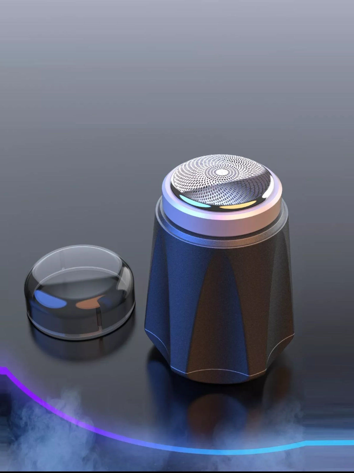 Dark gray shaver color