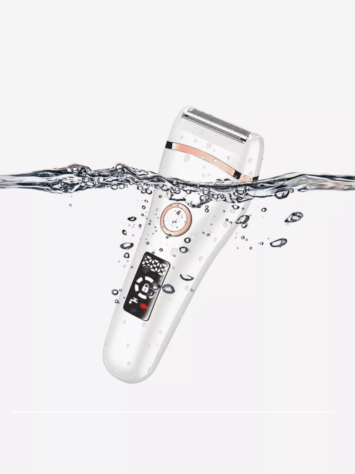 White epilator front view