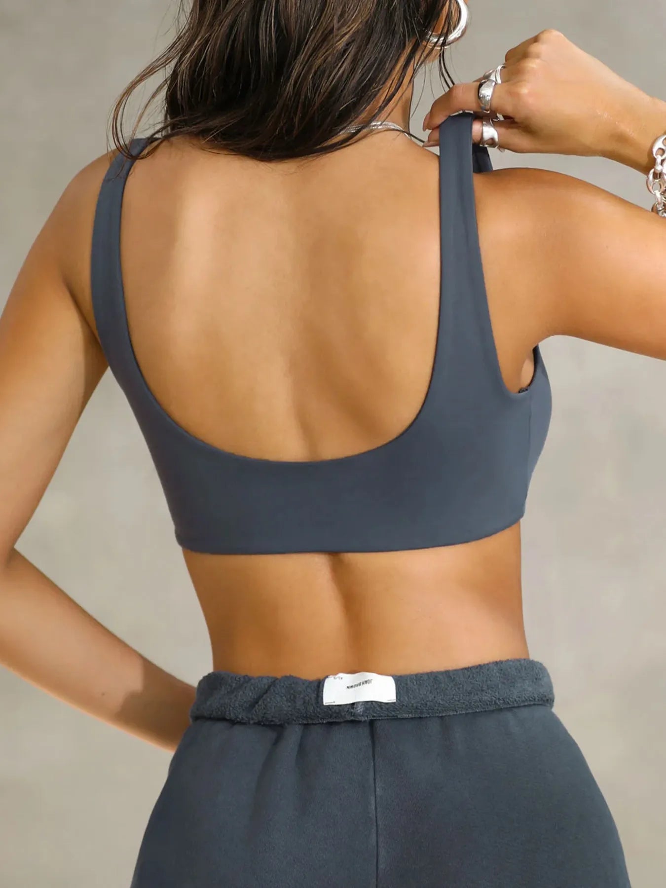 Seamless Scoop Neck Active Bra - Fashorio