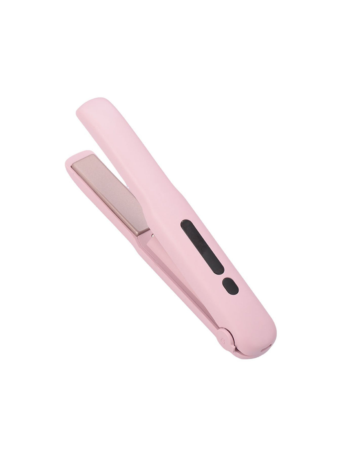 Cordless hair straightener packaged