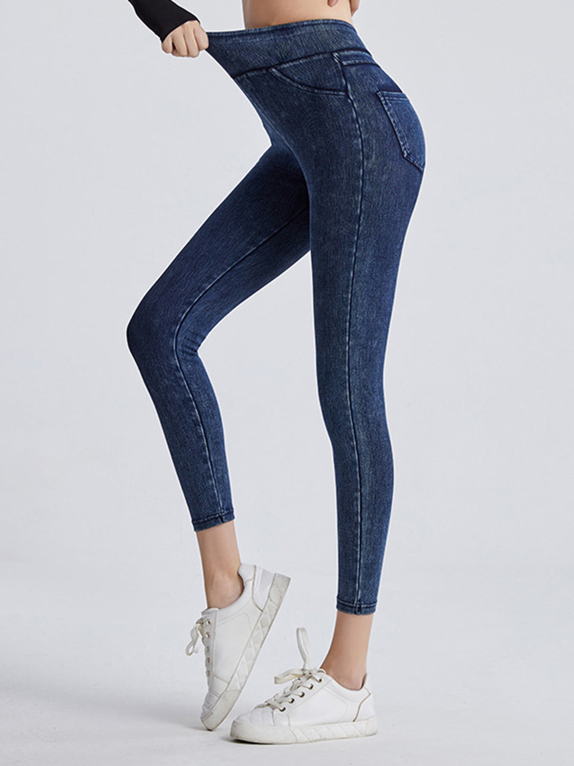 Sports leggings back view