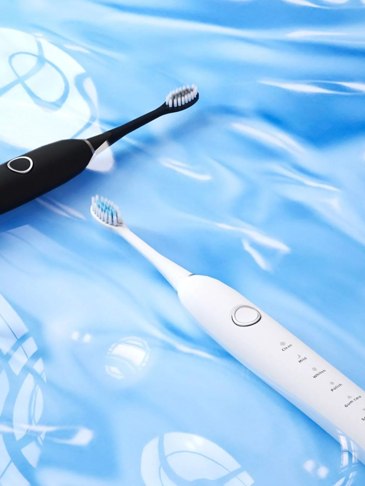 Toothbrush mode button detail