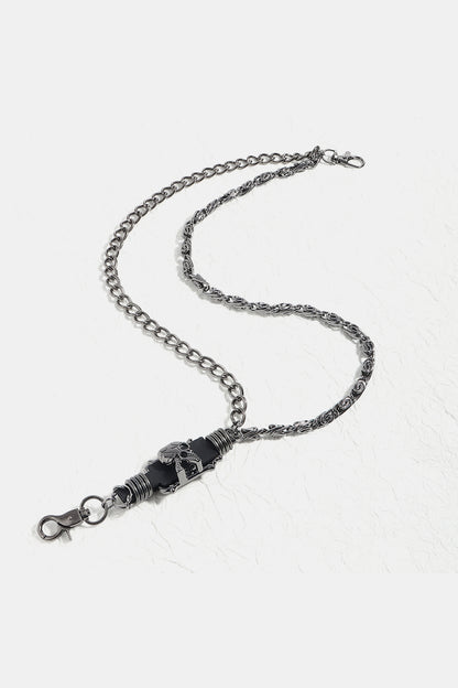 Double Layer Alloy Chain Belt - Fashorio