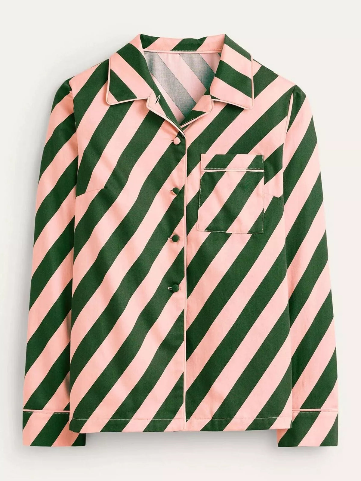 Long sleeve striped set full look