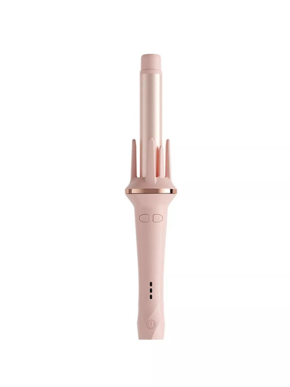 Curling iron rotating mechanism in use