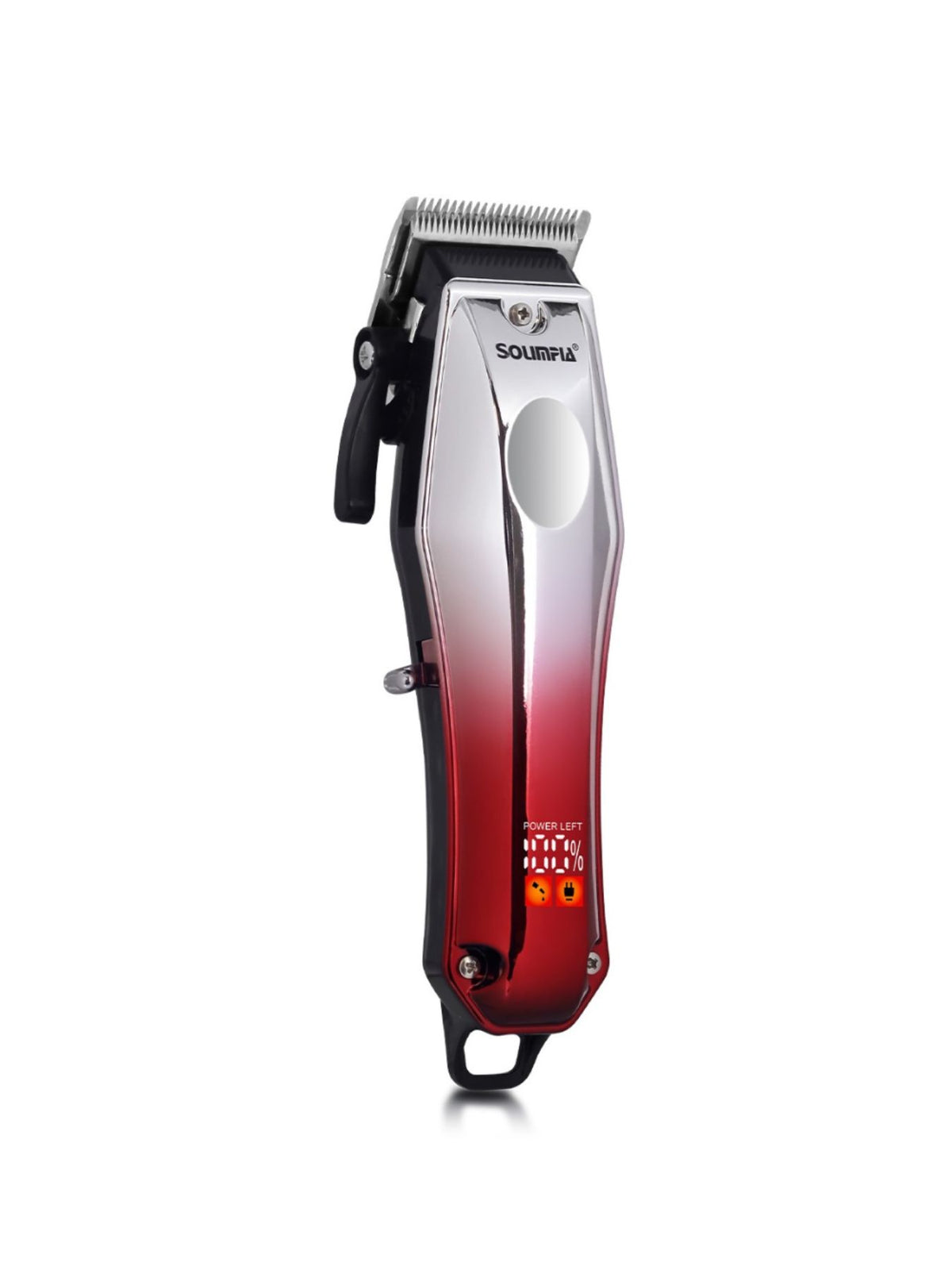Electric hair clipper rear view